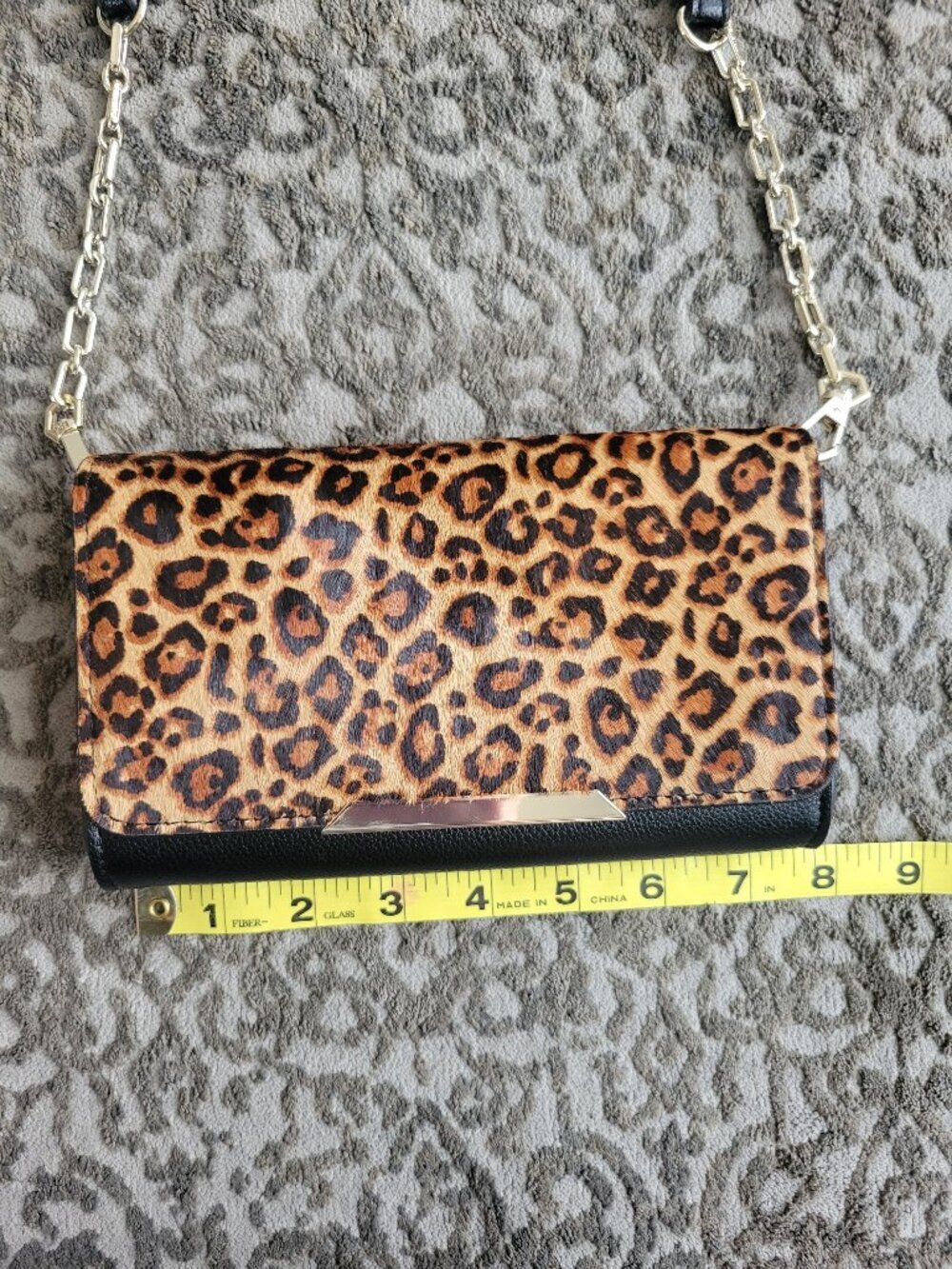 WHBM Leopard Crossbody Clutch - Picture 6 of 11